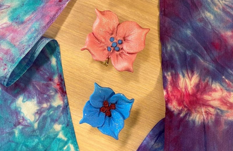 Silk-Scarf-Dyeing