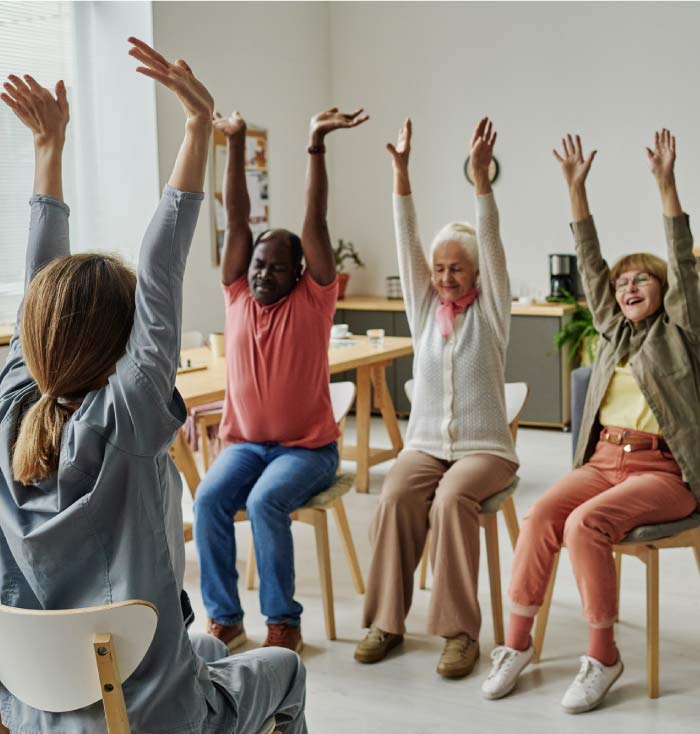 elders having fun